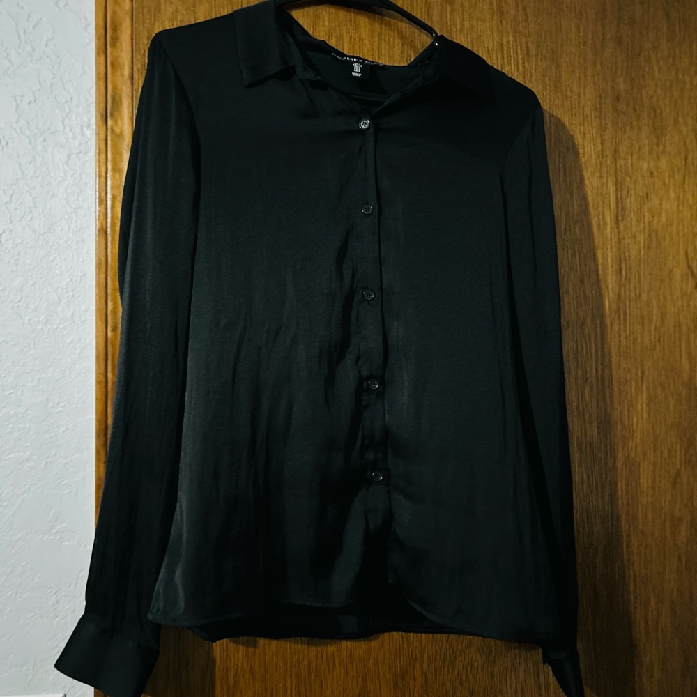 Sincerely Jules Black Button Down Shirt